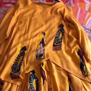 African set outfit